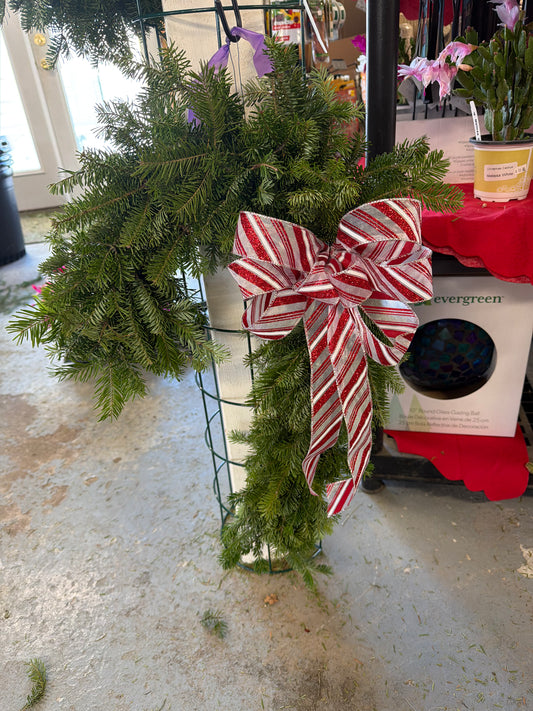 Dec 20th, 1pm Candy Cane Wreath